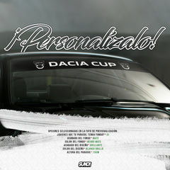 Parasol Dacia Cup Logos - sukovinyls