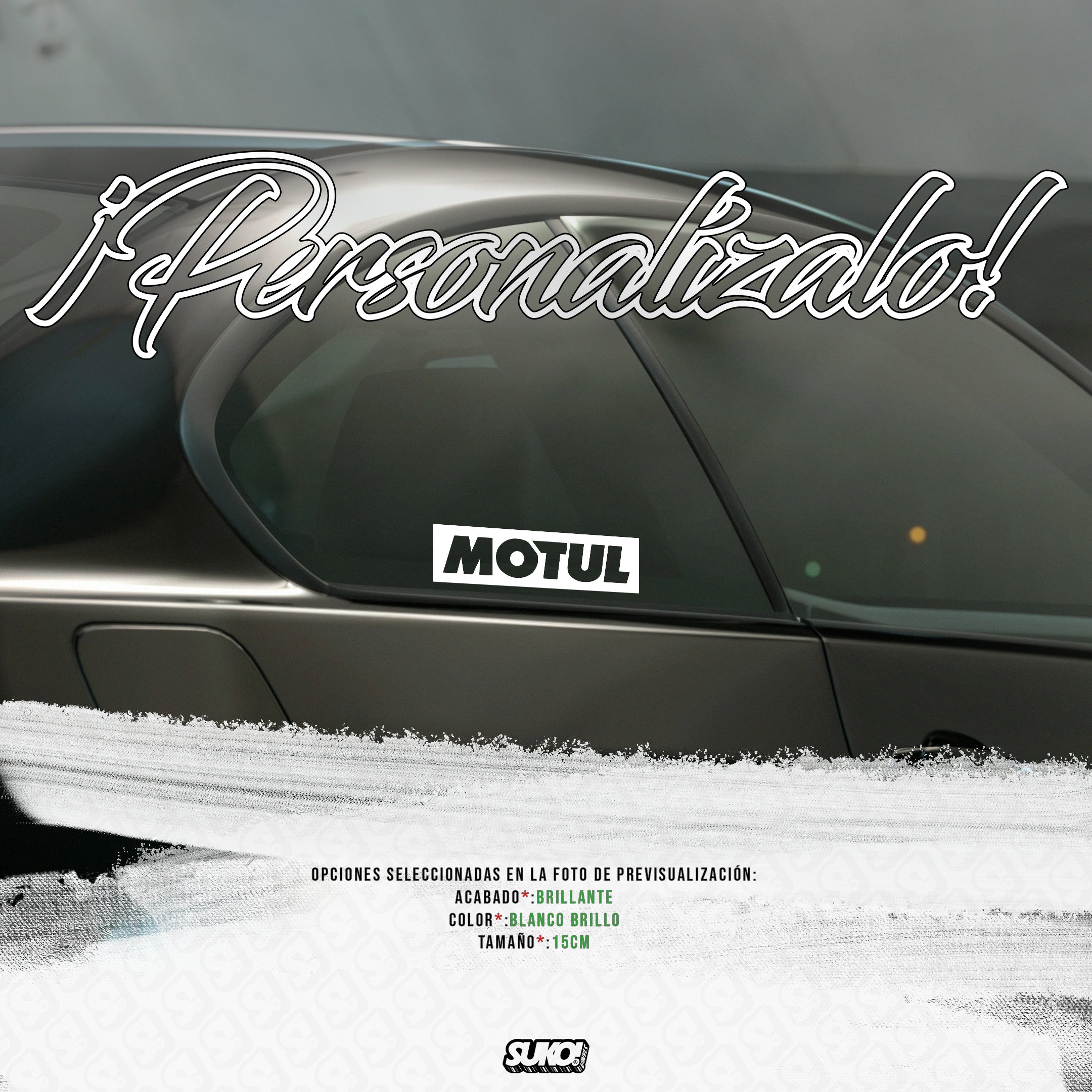 Pegatina Motul - sukovinyls