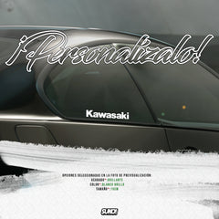 Pegatina Kawasaki - sukovinyls