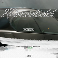 Pegatina La Carretera no es Un Circuito - sukovinyls