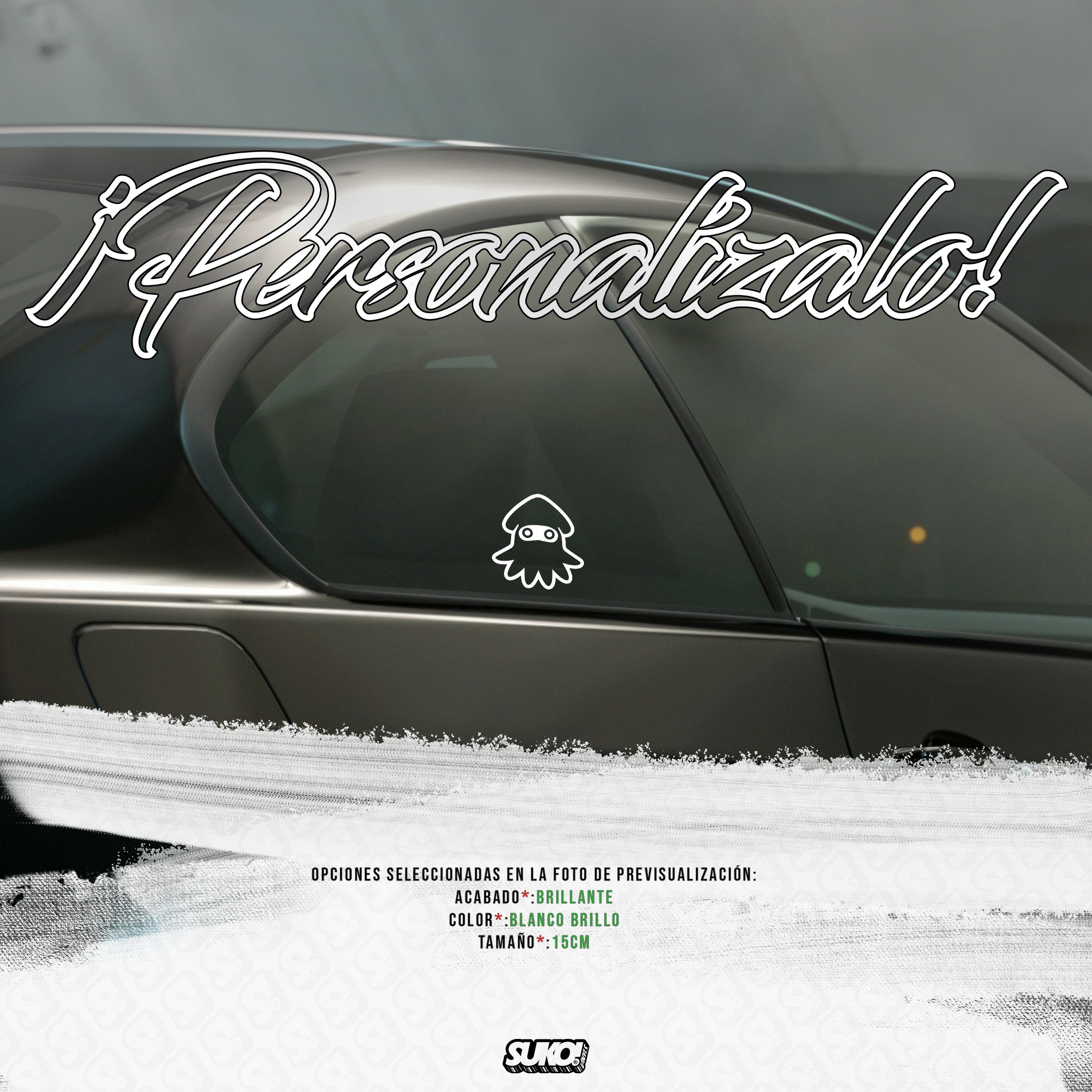 Pegatina Calamar - sukovinyls