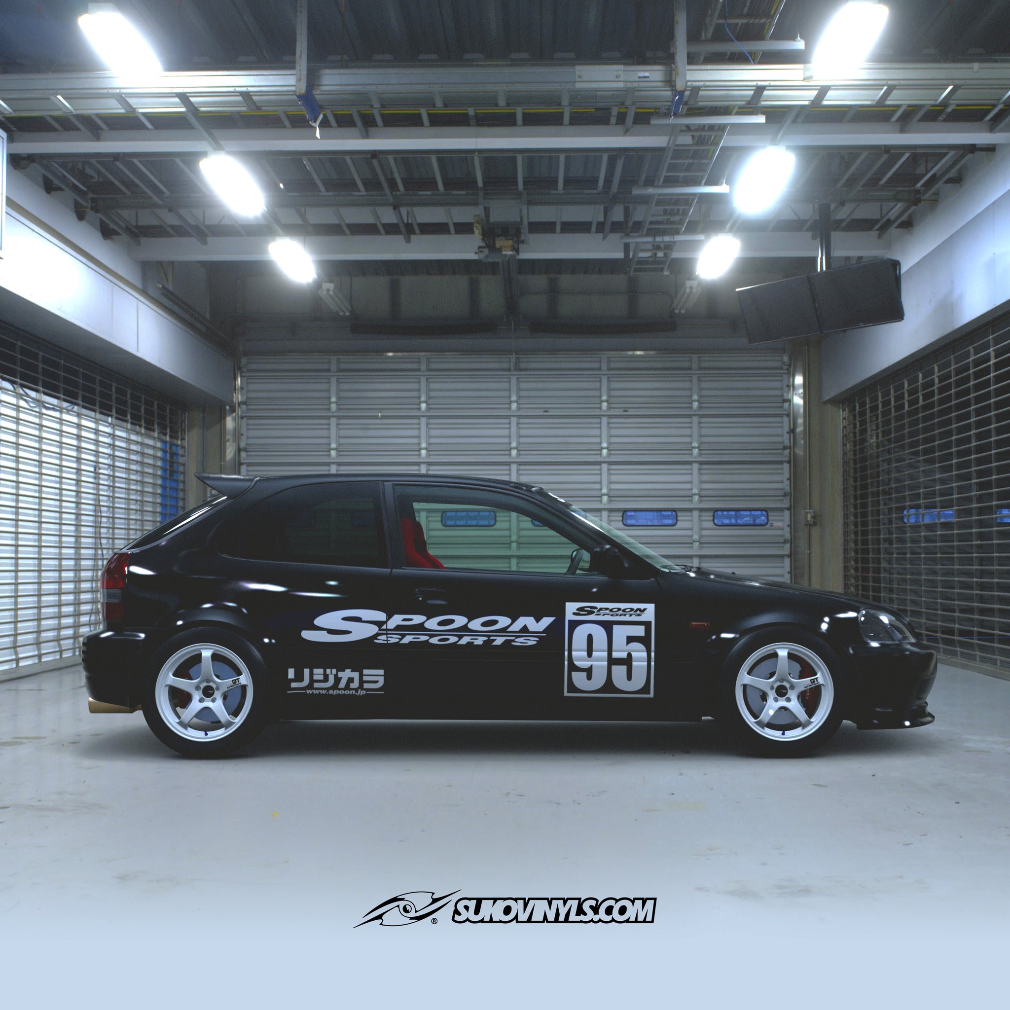 Livery Spoon Sports Racing Kanjo Civic - sukovinyls