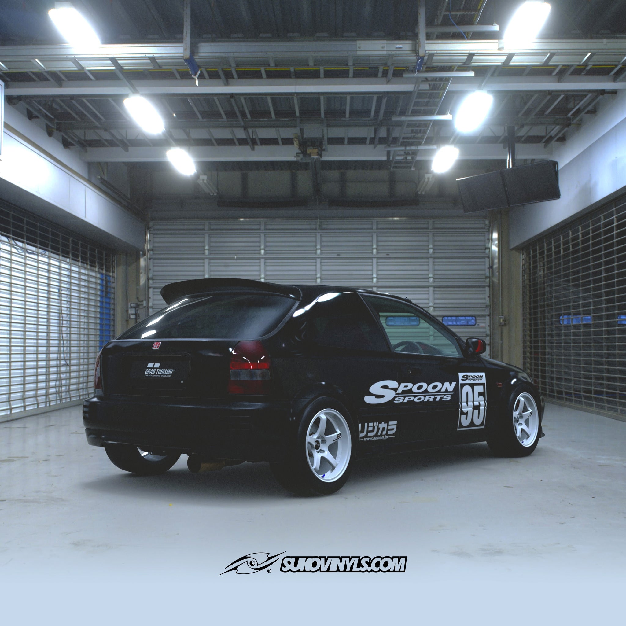 Livery Spoon Sports Racing Kanjo Civic - sukovinyls
