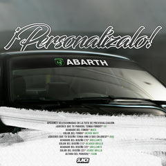 Parasol Abarth Logo - sukovinyls