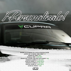 Parasol Cupra Logo - sukovinyls