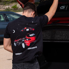 Camiseta "Imagine Build Destroy Repeat"