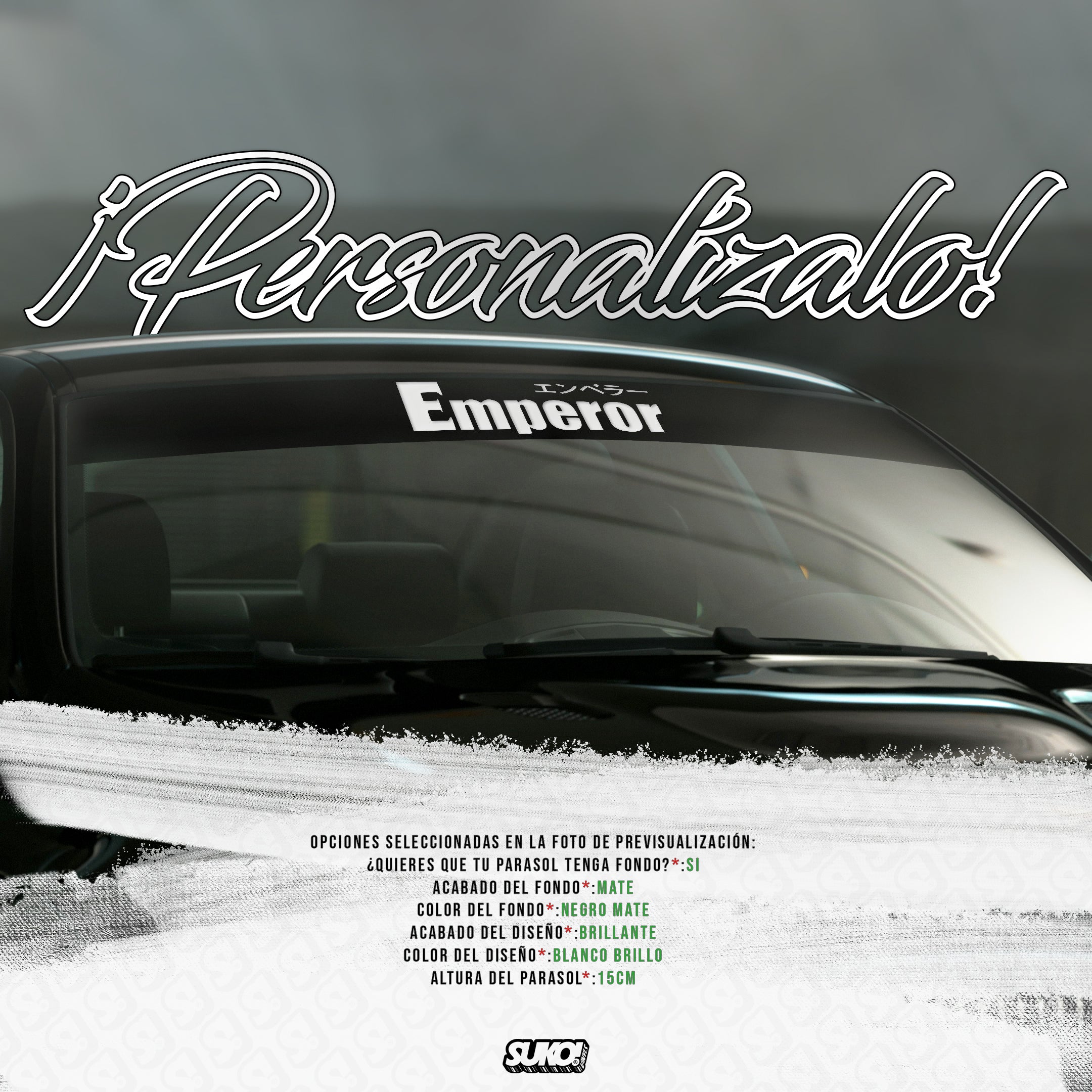 Parasol Emperor - sukovinyls