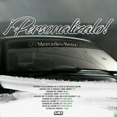 Parasol Mercedes Benz Logos - sukovinyls