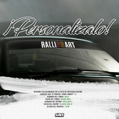Parasol Mitsubishi Ralli Art - sukovinyls