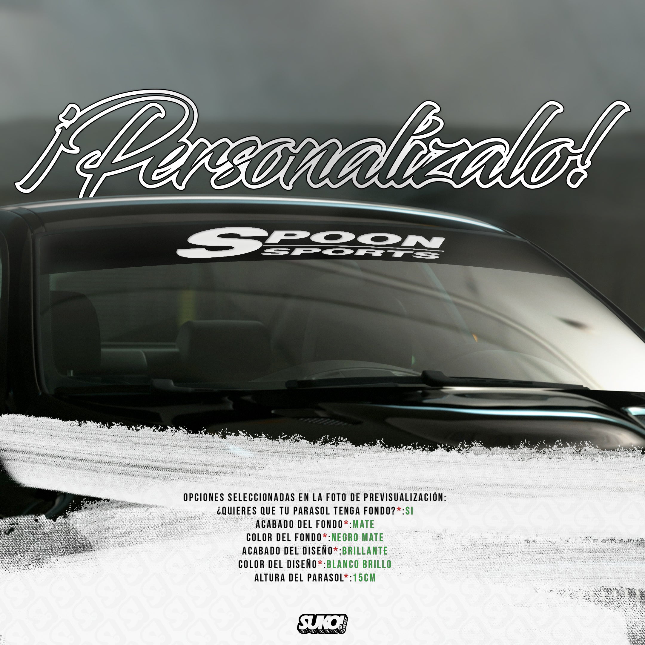 Parasol Spoon Sports - sukovinyls