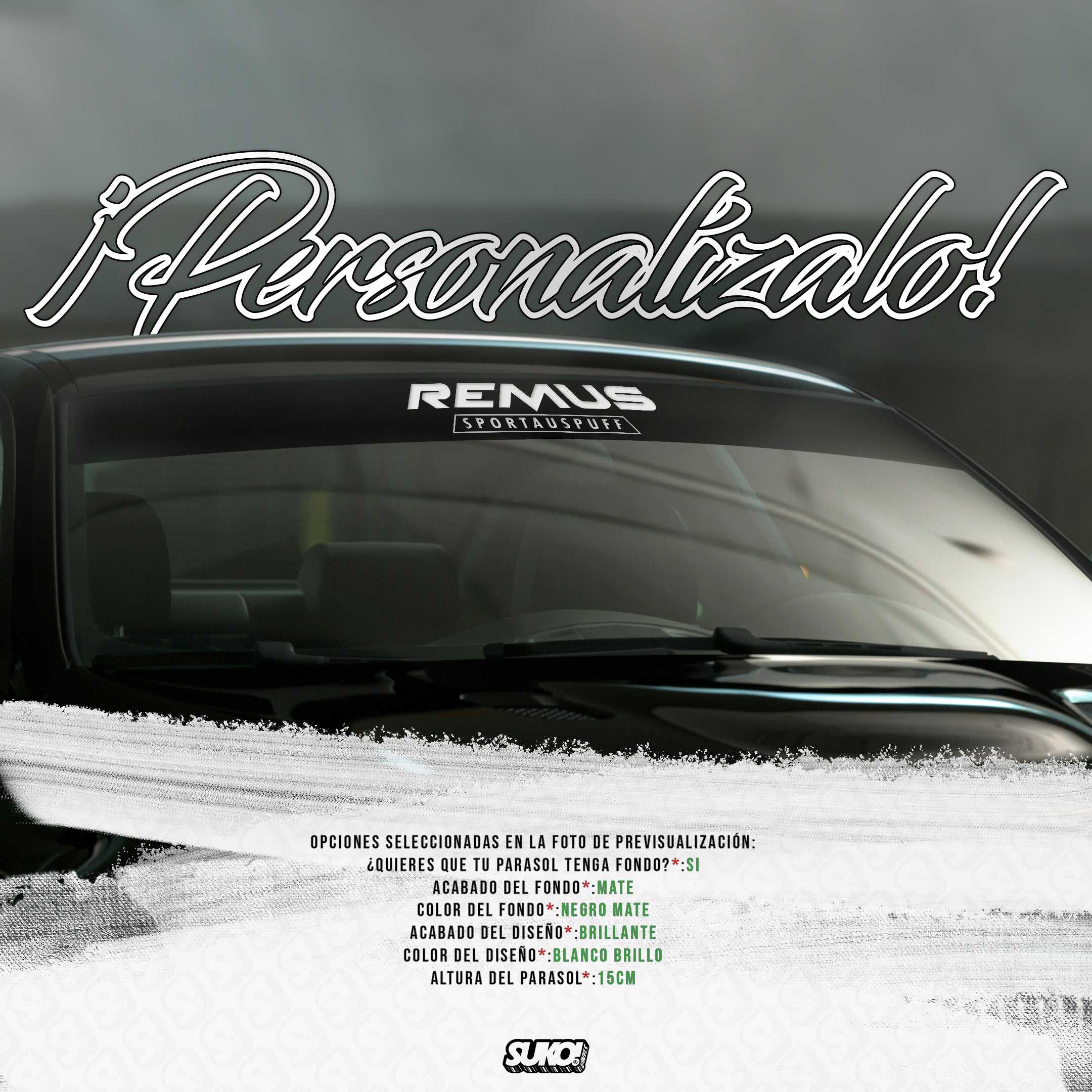 Parasol Remus - sukovinyls