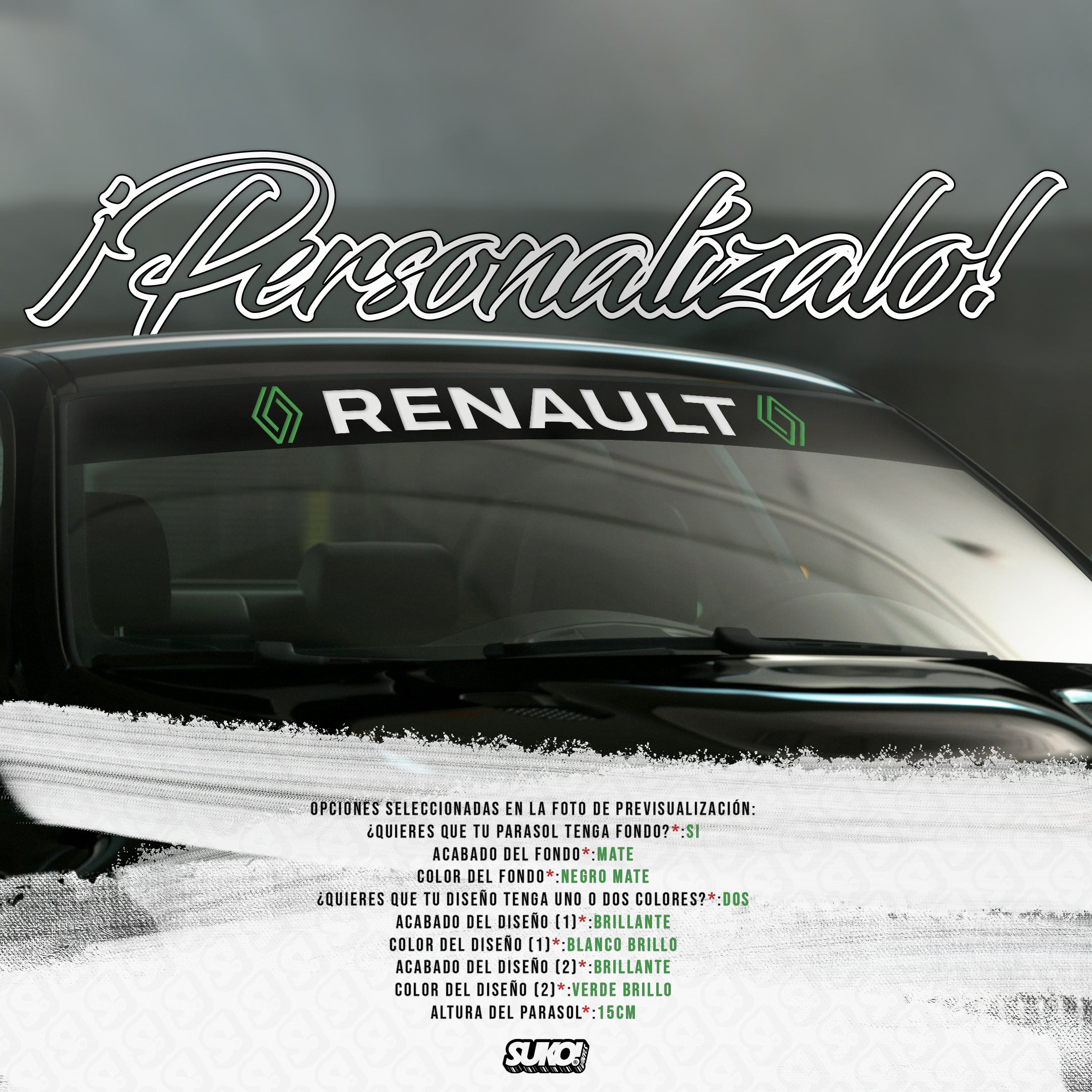 Parasol Renault Logos Nuevos - sukovinyls