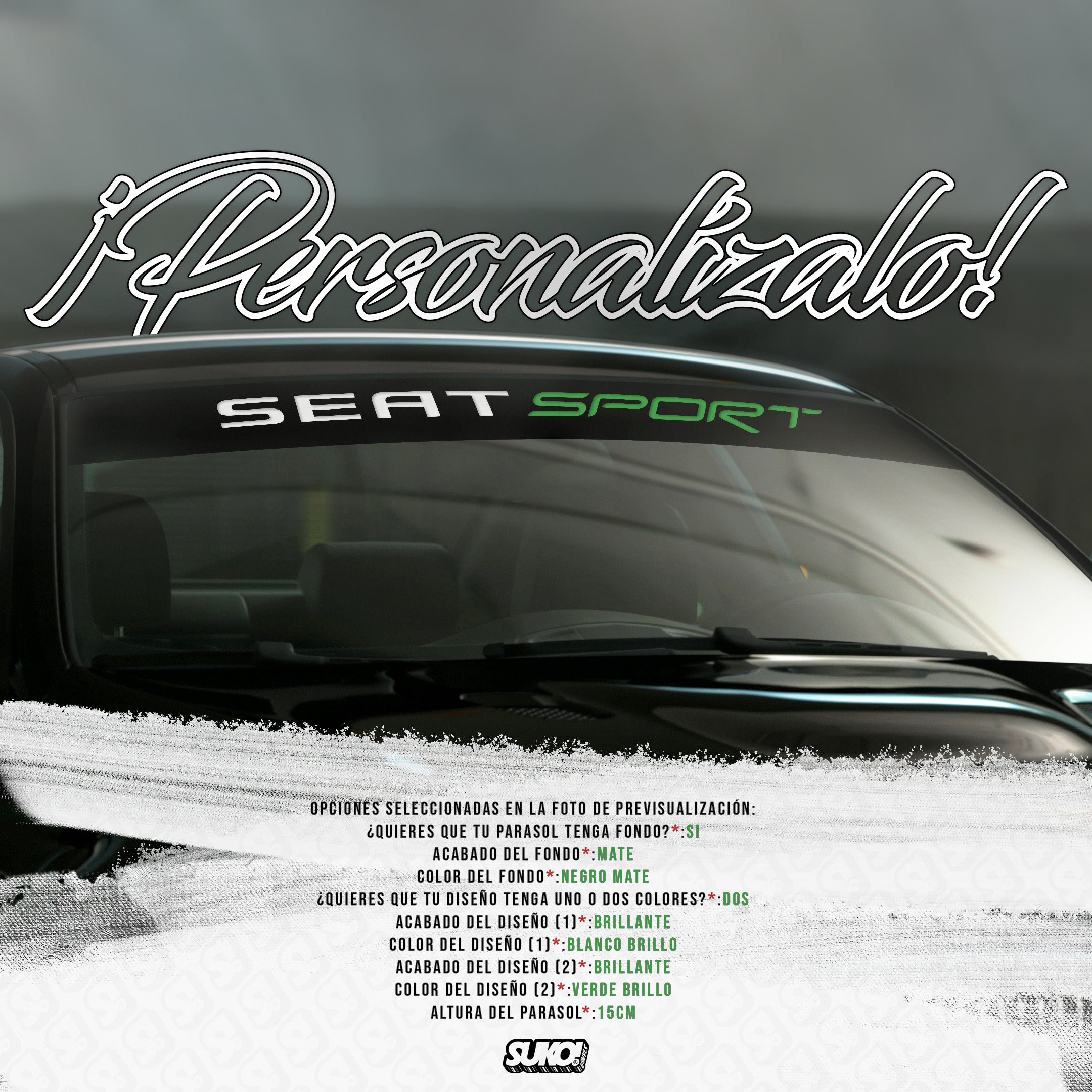 Parasol Seat Sport - sukovinyls