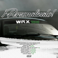 Parasol Subaru WRX STI - sukovinyls