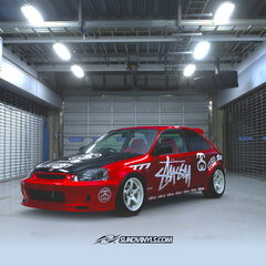 Livery Stussy Kanjo Civic - sukovinyls