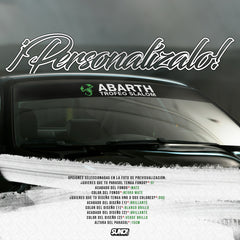 Parasol Abarth Trofeo Slalom - sukovinyls