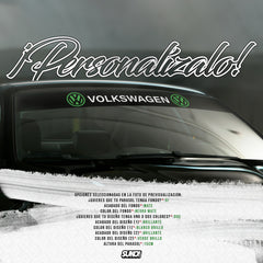 Parasol Volkswagen Logos - sukovinyls